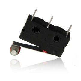 VUNIVERSUM Mr. Stecker Modellbau® Premium 3-Pin On Off Micro Button Limit Switch Position Switch with Roller Lever 5A Door Window Open Close Automatic DIY RC 5 x