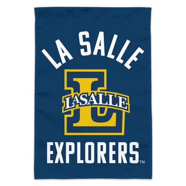 La Salle University Explorers Logo Garden Yard Flag (Pole Not