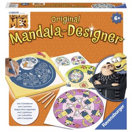 Ravensburger 29996 – Mandala Designer Midi Minions