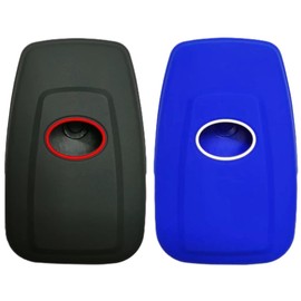 REPROTECTING Silicone Rubber Key Fob Cover Compatible with 2017-2023 Toyota Rav4 Avalon Camry GT86 Highlander Corolla Avalon Prius C-HR
