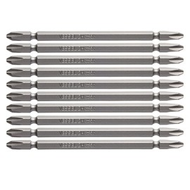 Vessel B36 ZP Double-ended Bit Air for Electric Drivers + 0.08 x 3.9 inches (2 x 100 mm), Set of 10, Hardness: H (High Hardness)