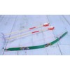Japanese Traditional Wooden Toy Bow and Arrow Set