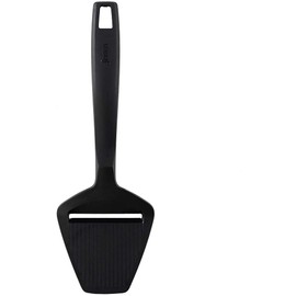 Linden Sweden Black Nylon Cheese Slicer for Block Cheese - Cheese Plane for Consistent and Safe Slicing - Made in Sweden - Heat Resistant - Microwave and Dishwasher-Safe - BPA-Free - 8¾” Long