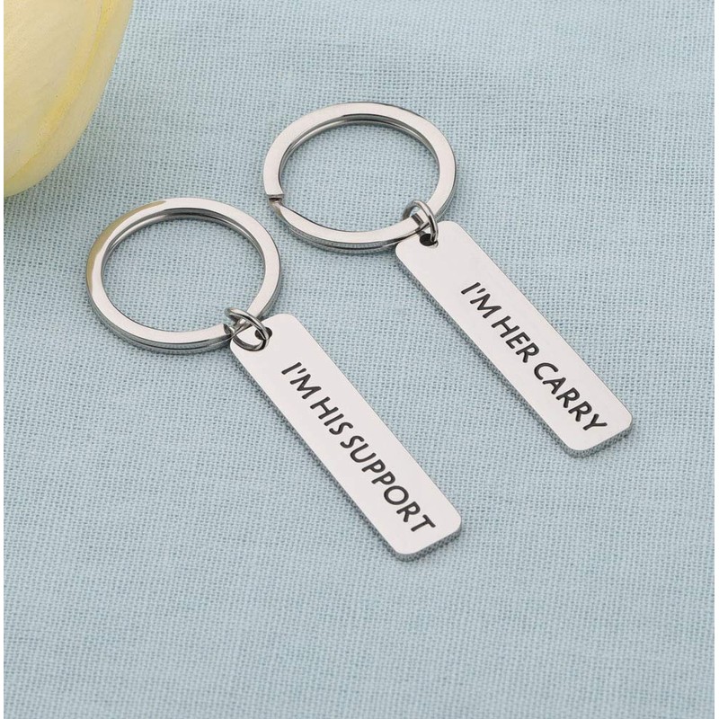 lnspired Support and Carry Keychain Set