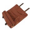 Bartender Tool Bag Canvas Leather Bartender Roll Bag Portable Multiple