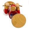 Kurt Adler Wooden Nutcracker Ornament 4-Piece Box Set, 5-Inch