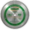 Oshlun SBW-164060 16-5/16-Inch 60 Tooth Beam Saw ATB Saw Blade