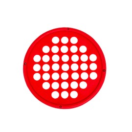 Cando® 10-0862 Power-Web - Hand Grip Trainer, Hand strengthener, diameter 17 cm, red (light)