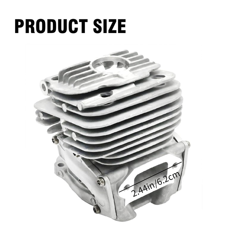 Saihisday 581476102 51mm Cylinder with Piston Ring, Cylinder Piston Assembly