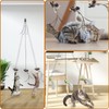 Mitubati Cat Toys Indoor Hanging Door Retractable Flying Da Bird