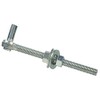 Hardware Essentials Gate Bolt Hook Zinc, Steel (3/4" x 10")