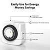 BN-LINK Indoor Timers Plug Mechanical 2 Prong 24-Hour Mini Lamp