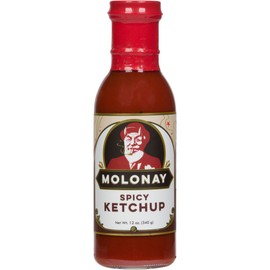 Molonay Spicy Ketchup, 12 oz.