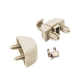 LST Sun Visors H Clip Grey 6R0857561 Polo Mii Up 3G