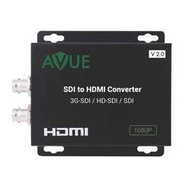 AVUE SDI to HDMI Converter Supportss 3G-SDI/HD-SDI/SDI One looping SDI Output, Broadcasting Grade