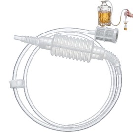 BeiZha Syphon Pump Tube 1.6m Flexible Plastic Hose for Manual Siphon in Home DIY Homebrew