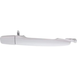 for Mitsubishi Outlander Sport 2011-2016 Exterior Door Handle Rear, Passenger Side Painted Silver | Trim:All Submodels