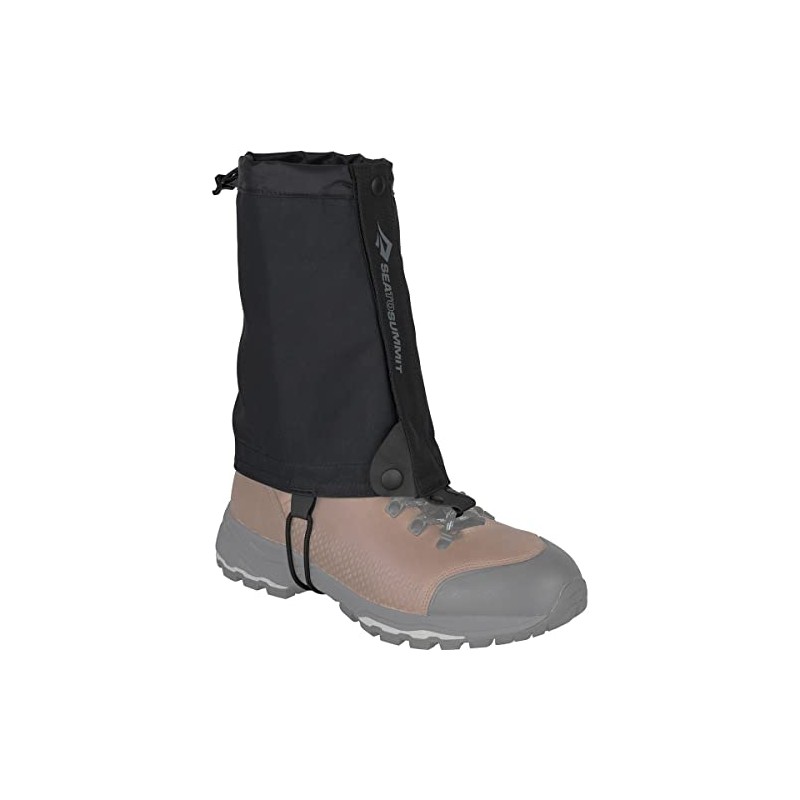 Sea to Summit Spinifex Ankle Gaiters Black Canvas Water Resistant