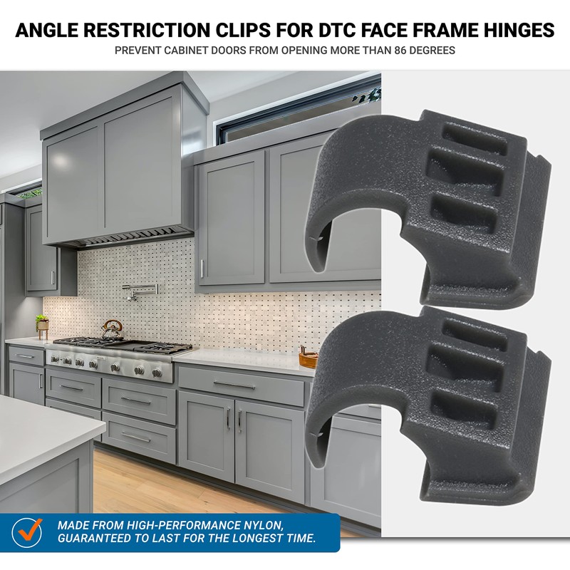 100 Pack DTC Angle Restrictor Restriction Clips for DTC Face