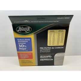 Hunter Set of 2 Hunter Replacement Carbon Pre Filters 30901 Quietflo