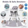 HONEY JOY 16-in-1 Baby High Chair, Convertible Highchair for Babies