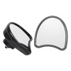 Unbranded Batwing Fairing Mount Rearview Mirror For Harley Electra Glide