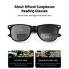 LADEESSE 3 Pack Bifocal Reading Sunglasses for Women, UV400 Sun