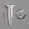 100 x 1.5ml Polypropylene Micro Centrifuge Tubes with Snap Lock