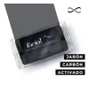 (3 Piezas) Jabón De Carbón Activado De 100 Gramos