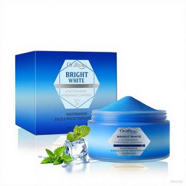 Whitening Tooth Powder, 50 g, Gentle Removal of Coffee and Tea Stains, Gentle Formula for Tooth Enamel, Refreshing Mint Flavour, Visible Whitening