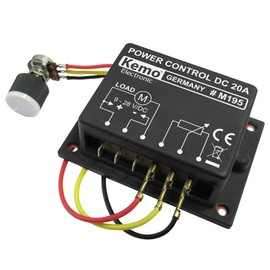 PWR Power Controller 20A Operating voltage 9 - 28V DC Dimensions 87x60x33mm