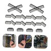 FELTECHELECTR 24pcs Power Cord Organiser Wire Comb Cable Management Hide