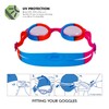 Zoggs Unisex-Youth Bondi Junior Goggles, Pink/Orange/Blue/Tint, One Size