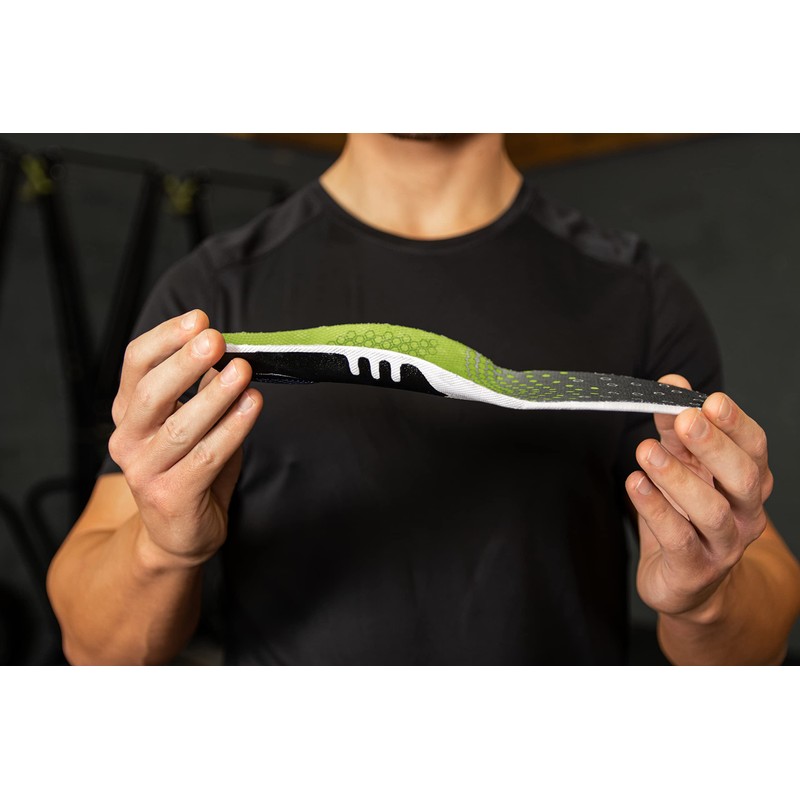Pro11 Wellbeing Pro11 Hydro-Tech-Sport-Einlagen/Orthopädische Einlegesohlen mit Dual Layer Impact Shell