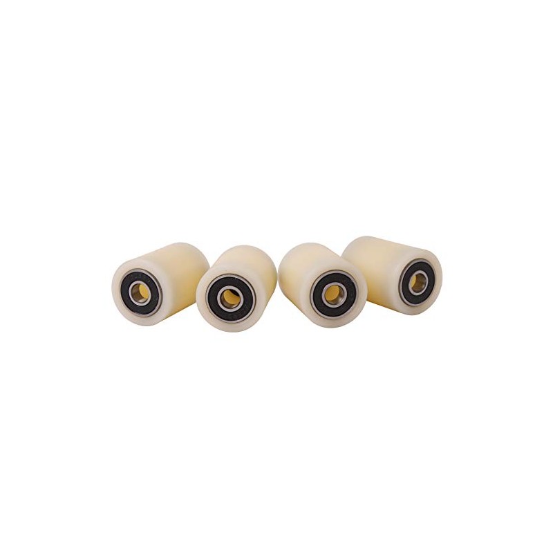 4 Pieces Nylon Rollers 30 mm diameter 40 mm wide