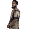 Dupsie's Black and Gold African Dashiki Shirt - 4XL