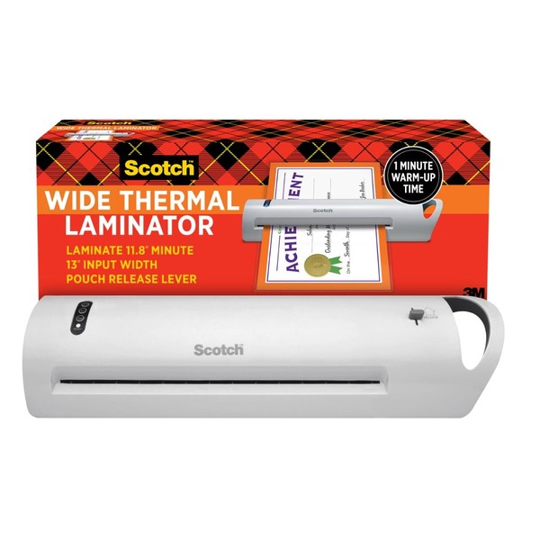Scotch Scotch Thermal Laminator, Extra Wide 13 Inch Input, Ideal