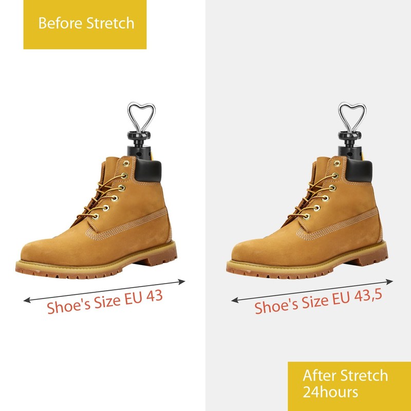 CuteHome Shoe Stretcher Men Women, Boot Stretcher,Expands Length and Width