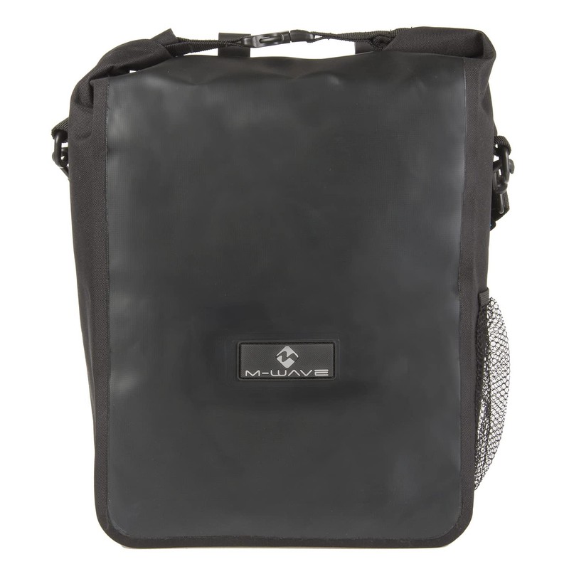 M-Wave Edmonton Seitentasche, schwarz, 26 x 13 x 47 cm