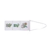 Hanging Storage Bag 3 Compartment Foldable Rhinestone Painting Pattern DIY