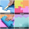 qqpp EVA Rubber 18 Tiles Interlocking Puzzle Foam Floor Mats