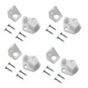 TERF® Peglock Style Cupboard Cabinet Door Catch White Nylon Spring
