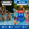 Inflatable Pool Basketball Hoop for Water Games – Floating PVC