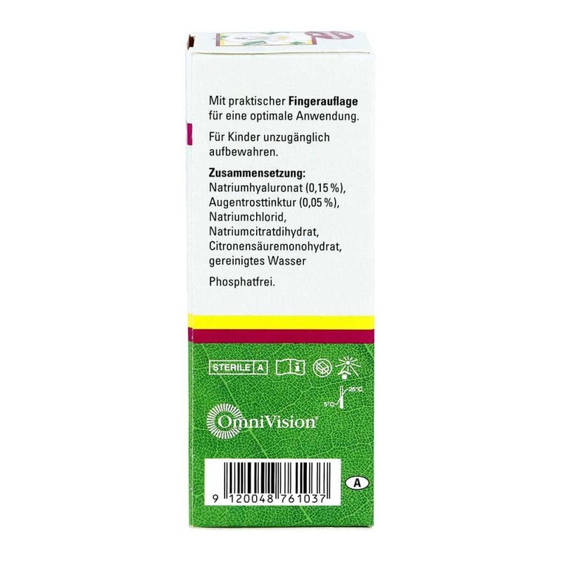 Herba-Vision Augentrost sine MD Augentropfen, 10 ml