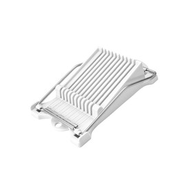 BEALIFE Efficient Meat Slicer Egg Fruit Slicer Food Cheese Sushi with 10 Wires, White White, 1Set