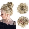 CVNRCLP Messy Bun Hair Piece for Women - Curly Wavy