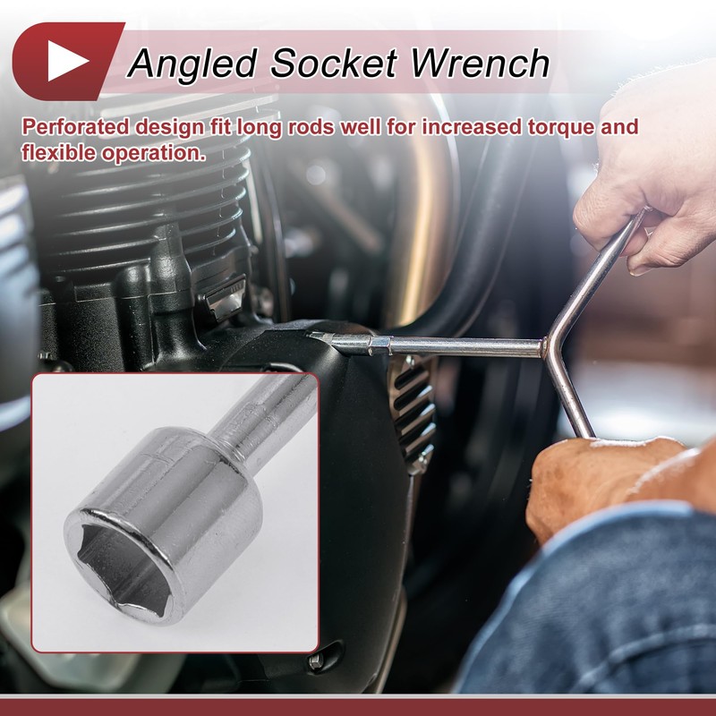 HEROFFIX 1 Pcs Socket Wrench Spanner Socket Remover 7.4cm Carbon