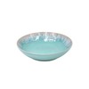Casafina, Taormina collection, Stoneware Tableware, Soup/pasta bowl, aqua, 9''