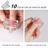 THE9SHOP 140 Accesorios De Uñas Polygel Para Manicura Moldes,tips Set