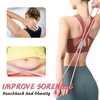 Figure 8 Resistance Band,2-Pcs Set with Handles + 1 Yellow